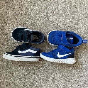 Toddler shoes - Sz 5 - Vans and Nike